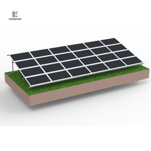 C Shaped Steel Ground PV System